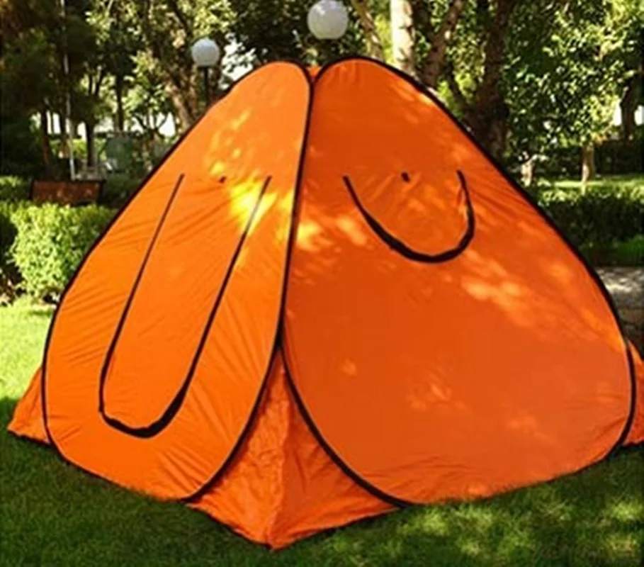 چادر مسافرتی فنری 8 نفره نارنجی